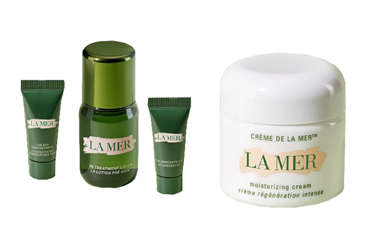 Наборы для ухода за кожей Unisex LA MER, eye cream concentrate 3ml + essence water 15ml + essence concentrate 3ml + essence cream 30ml — фото 2