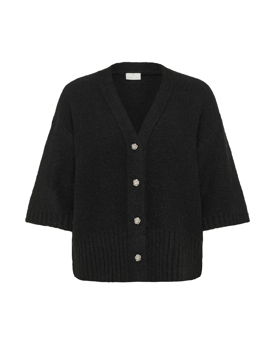 

Вязаный кардиган Kaffe, черный