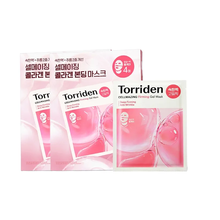 Маска для лица Torriden — Увлажняющая с коллагеном и яичным белком Peach Blossom Radiance, , 4pcs/box*