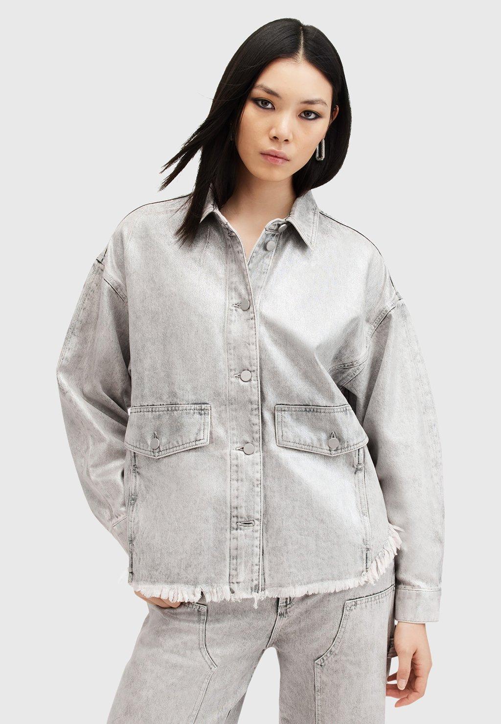 

Джинсовая куртка HETTIE AllSaints, серый