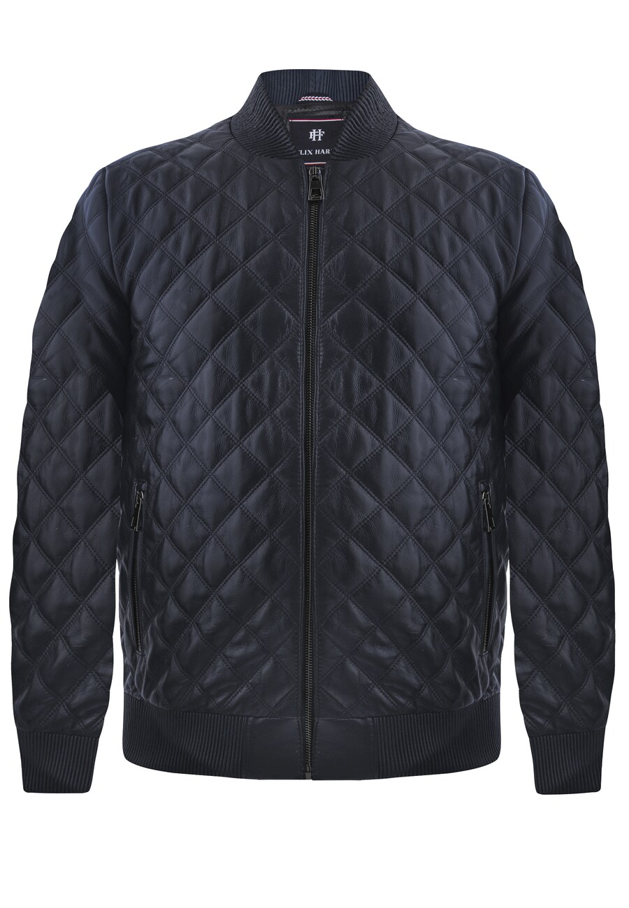 

Кожаная куртка Felix Hardy Between-Season Jacket, темно-синий