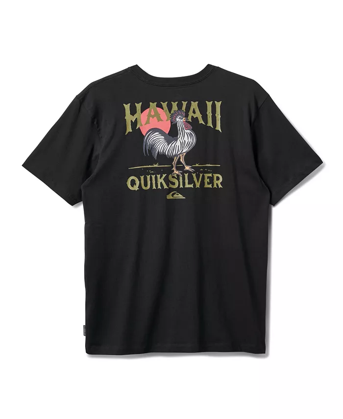 

Мужская футболка с коротким рукавом Hawaii Rooster Quiksilver, черный
