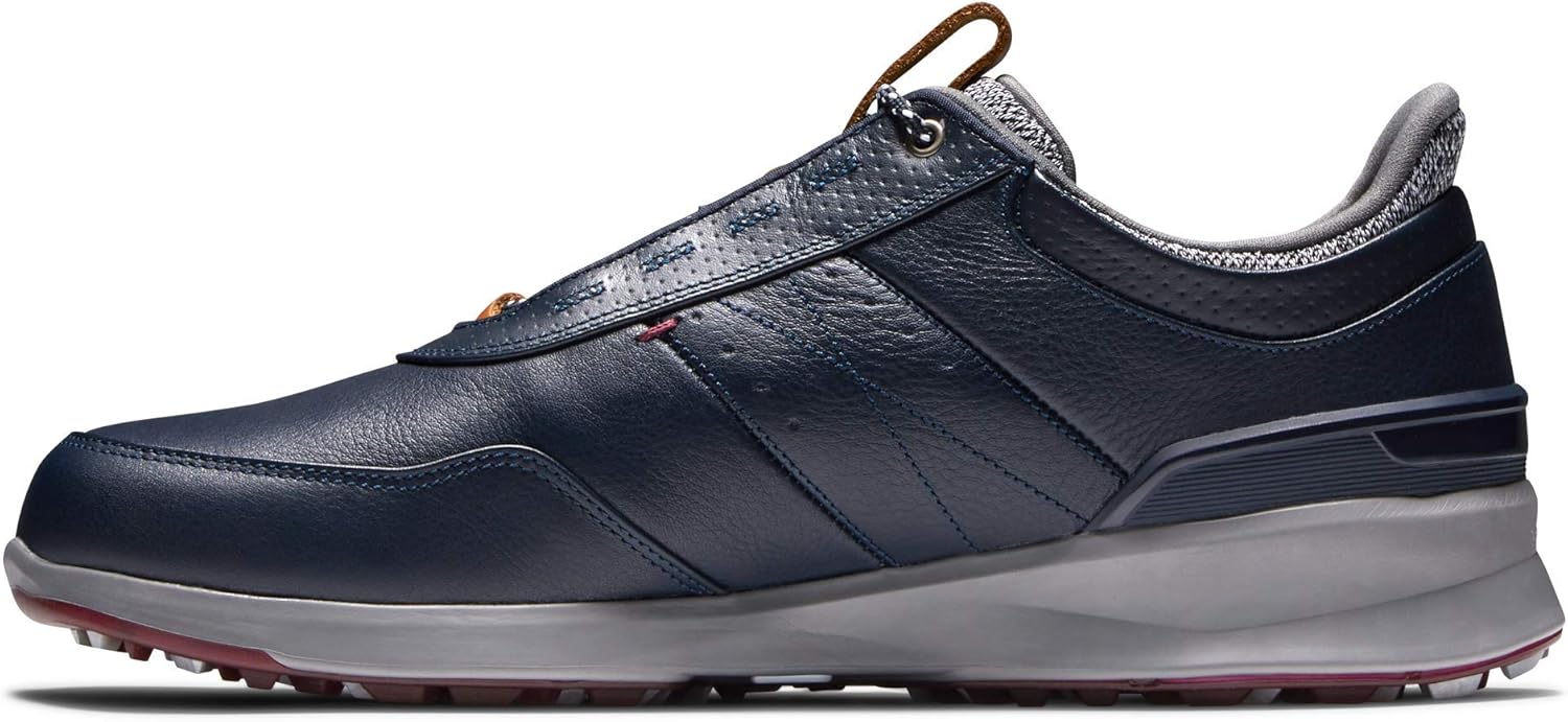 Кроссовки для гольфа FootJoy Stratos без шипов предыдущего сезона, темно-синий — фото 3
