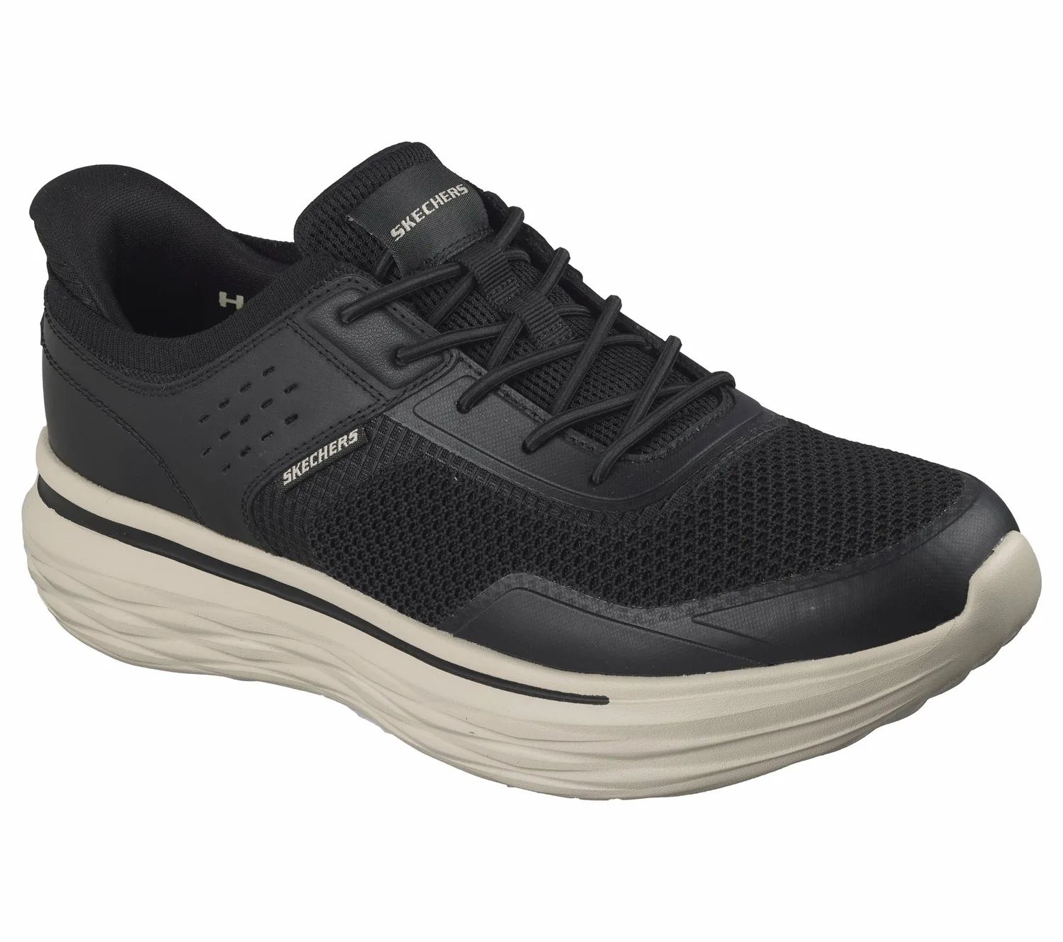 Кроссовки НЕВАРРО - ТАВО Просторные пальцы ног Skechers, BLK