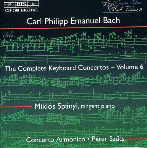 

CD диск Bach, C.P.E. / Spanyi: Complete Keyboard Concerti VI