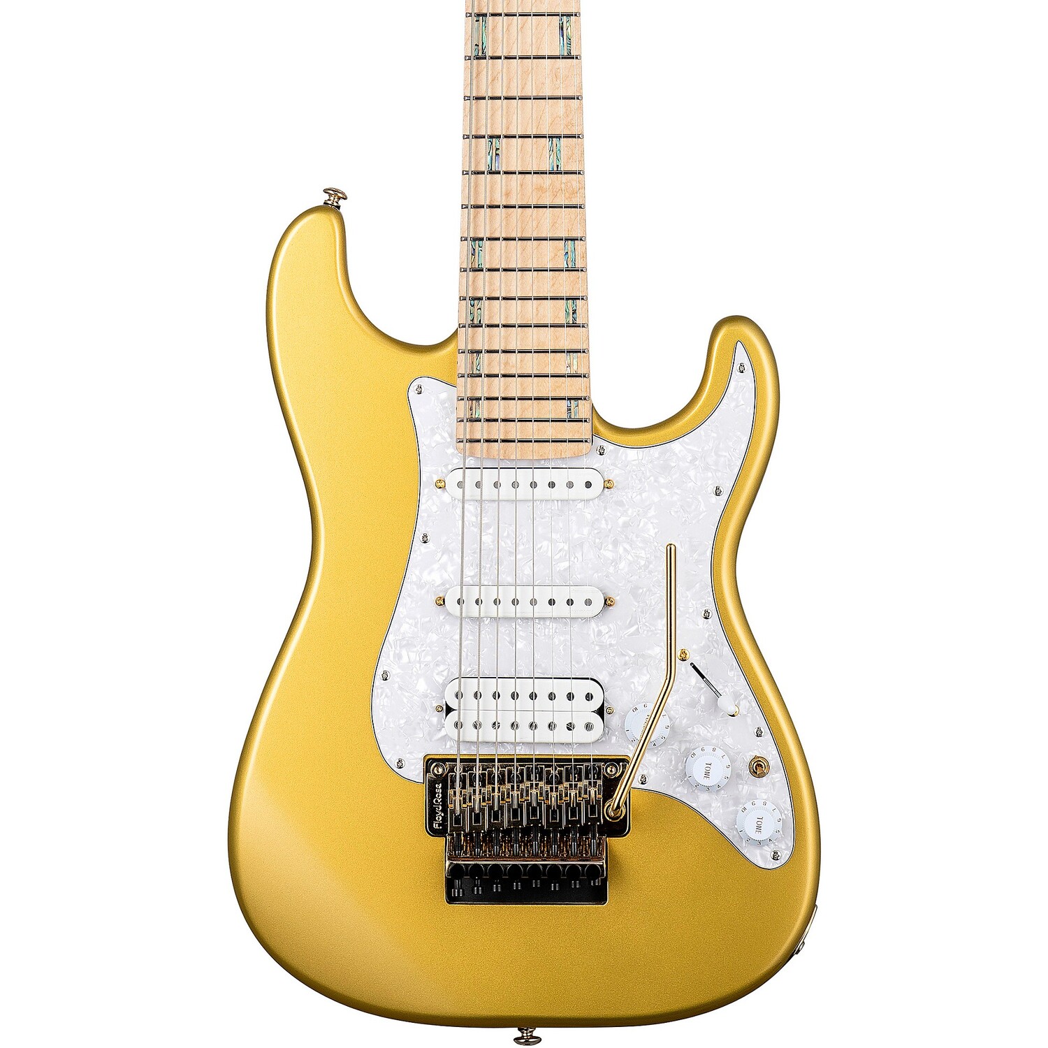 

ESP JRV-8-струнная электрогитара металлик золото