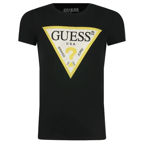 

Футболка стандартного кроя Guess, черный