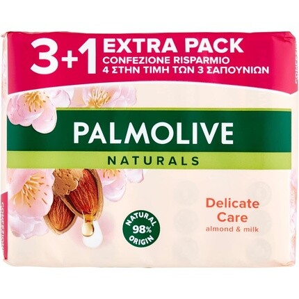 

Туалетное мыло «Деликатный уход» с миндальным молоком, 360 г, 4 шт., Palmolive