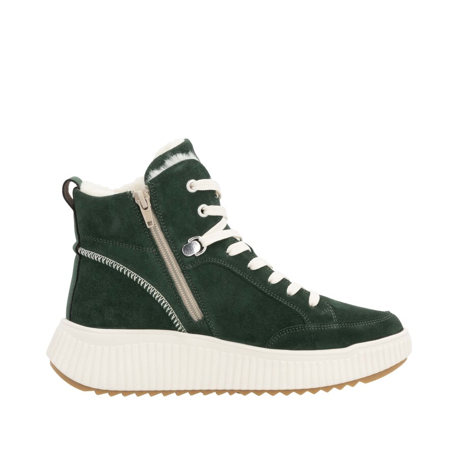Ботильоны на шнуровке Rieker Lace-Up Ankle Boots W1771, цвет green/dark green — фото 2