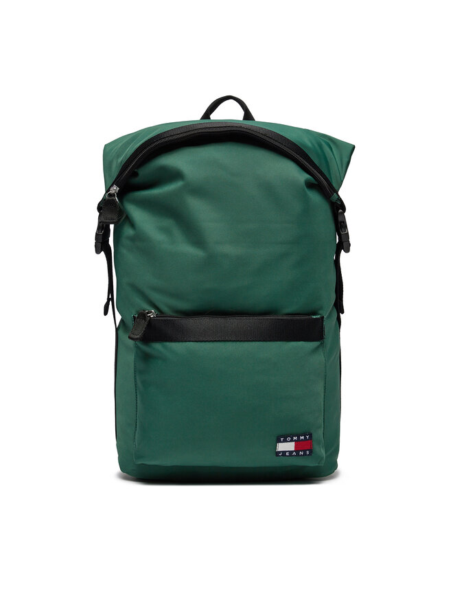 

Рюкзак Tommy Jeans Tjm Daily Rolltop Backpack AM0AM11965, зеленый