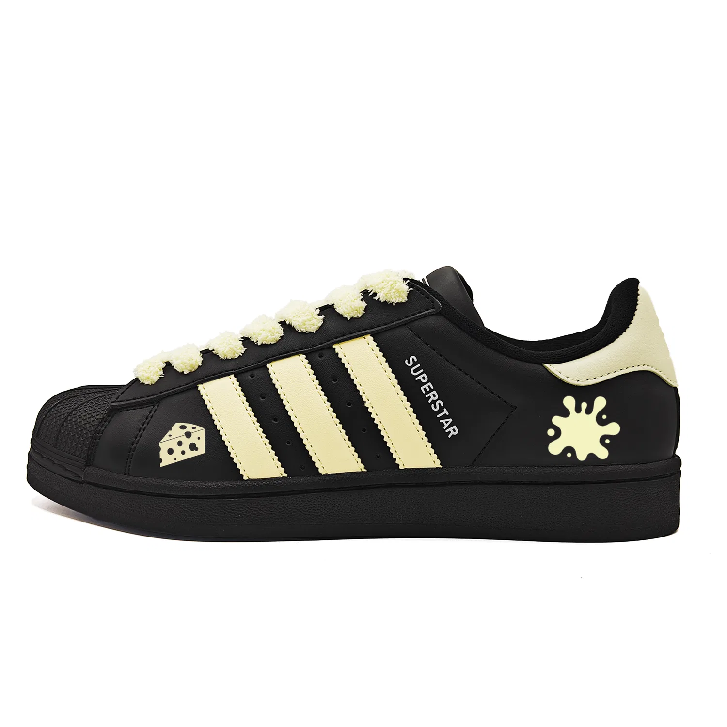 Кроссовки для скейтбординга Superstar 2 Kids Adidas Originals светло-желтые