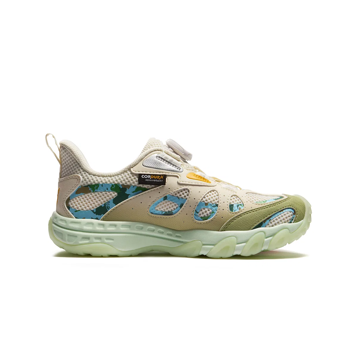 Детские кроссовки для активного отдыха FILA KIDS Performance FPF Antique White/Pear Tree Green — фото 3