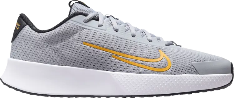 

Кроссовки NikeCourt Vapor Lite 2 HC 'Wolf Grey Laser Orange', серый