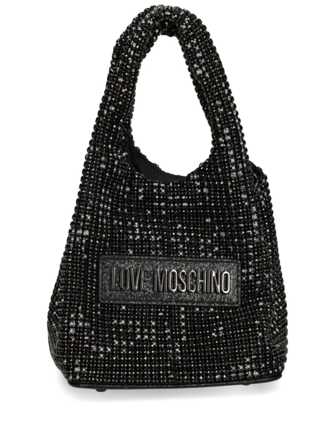 

Love Moschino сумка-тоут, украшенная кристаллами, черный