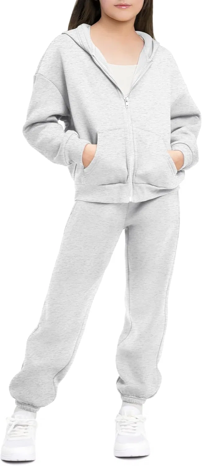 Детский спортивный костюм Stelle, толстовка и брюки, Light Heather Grey