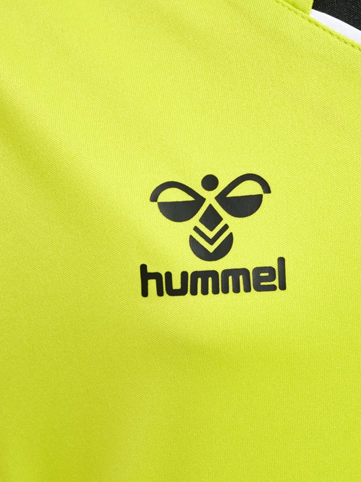 Футболка Hummel Hmlcore Kids в цвете лаймовое мороженое Hummel — фото 3