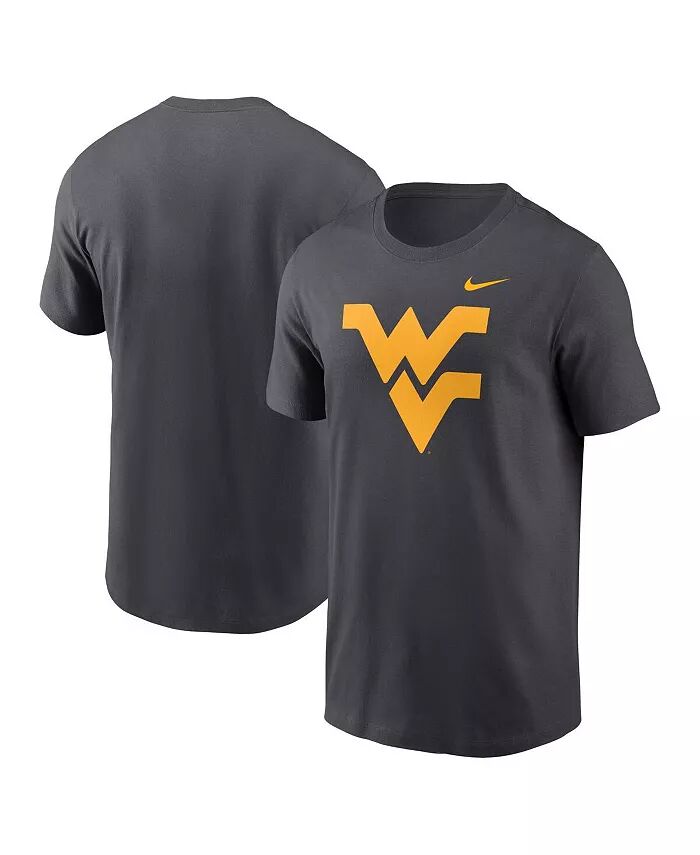 

Футболка мужская антрацитовая West Virginia Mountaineers Primetime Evergreen с логотипом Nike