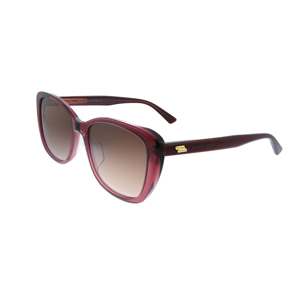 

Bottega Veneta BV 1079SK 003 женские квадратные солнцезащитные очки, цвет burgundy
