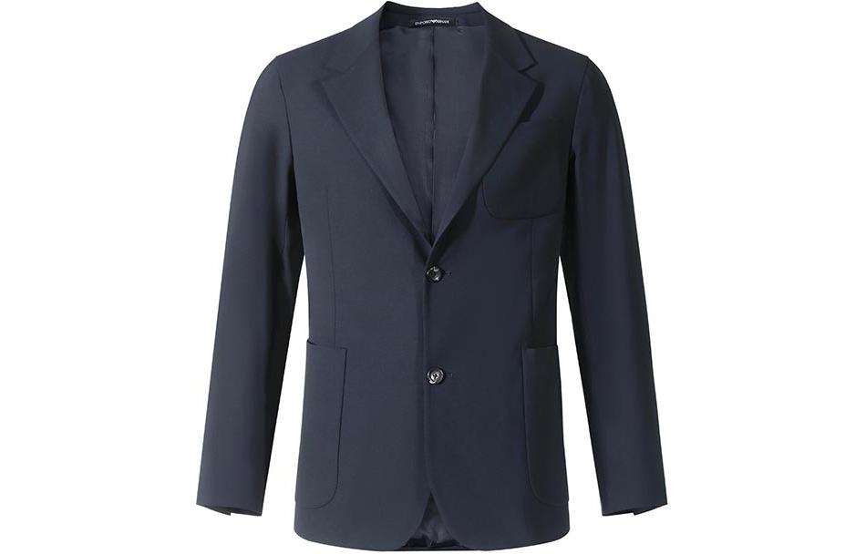 EMPORIO ARMANI Костюм Business Suit мужской Midnight Blue — фото 4