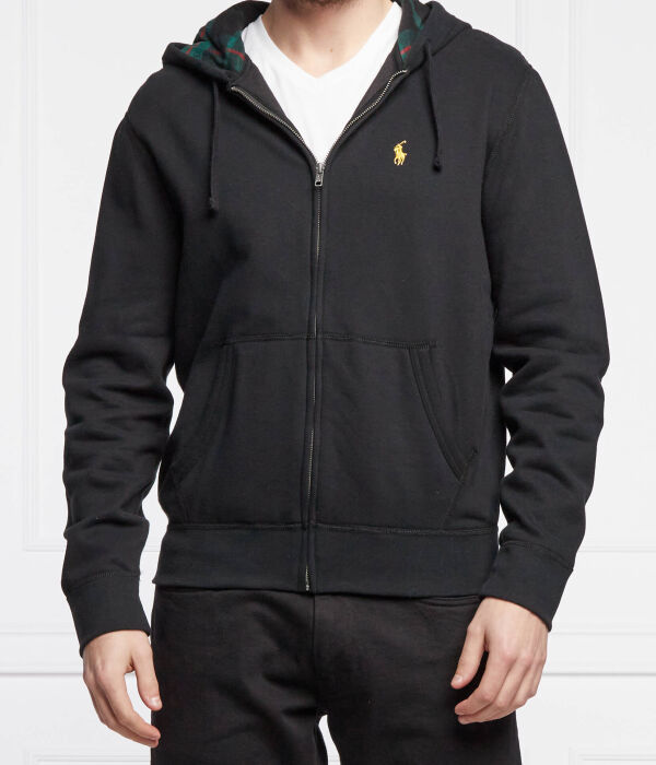 

Толстовка мужская Polo Ralph Lauren на молнии, черный