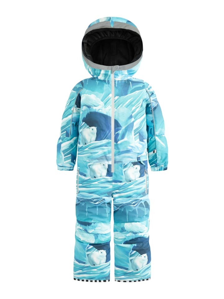 

Лыжные брюки WeeDo Schneeanzug COSMO ICE, цвет ice print + silver