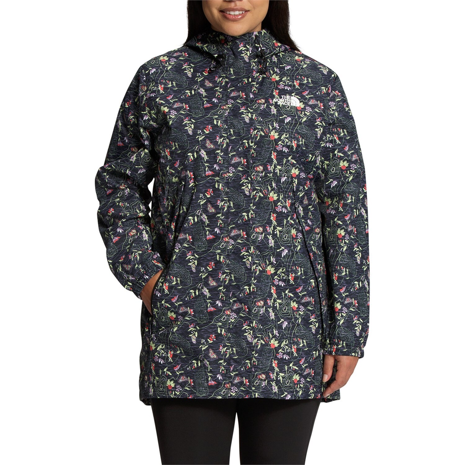 

Парка The North Face Plus Antora, цвет TNF Black IWD Print