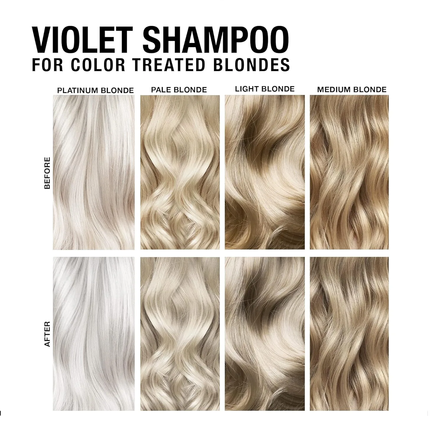 Pure Blends Violet Hydrating Color Depositing Shampoo - тонирующий шампунь для окрашенных волос, предотвращает вымывание цвета, 1 л 1000 мл (.), Violet — фото 3