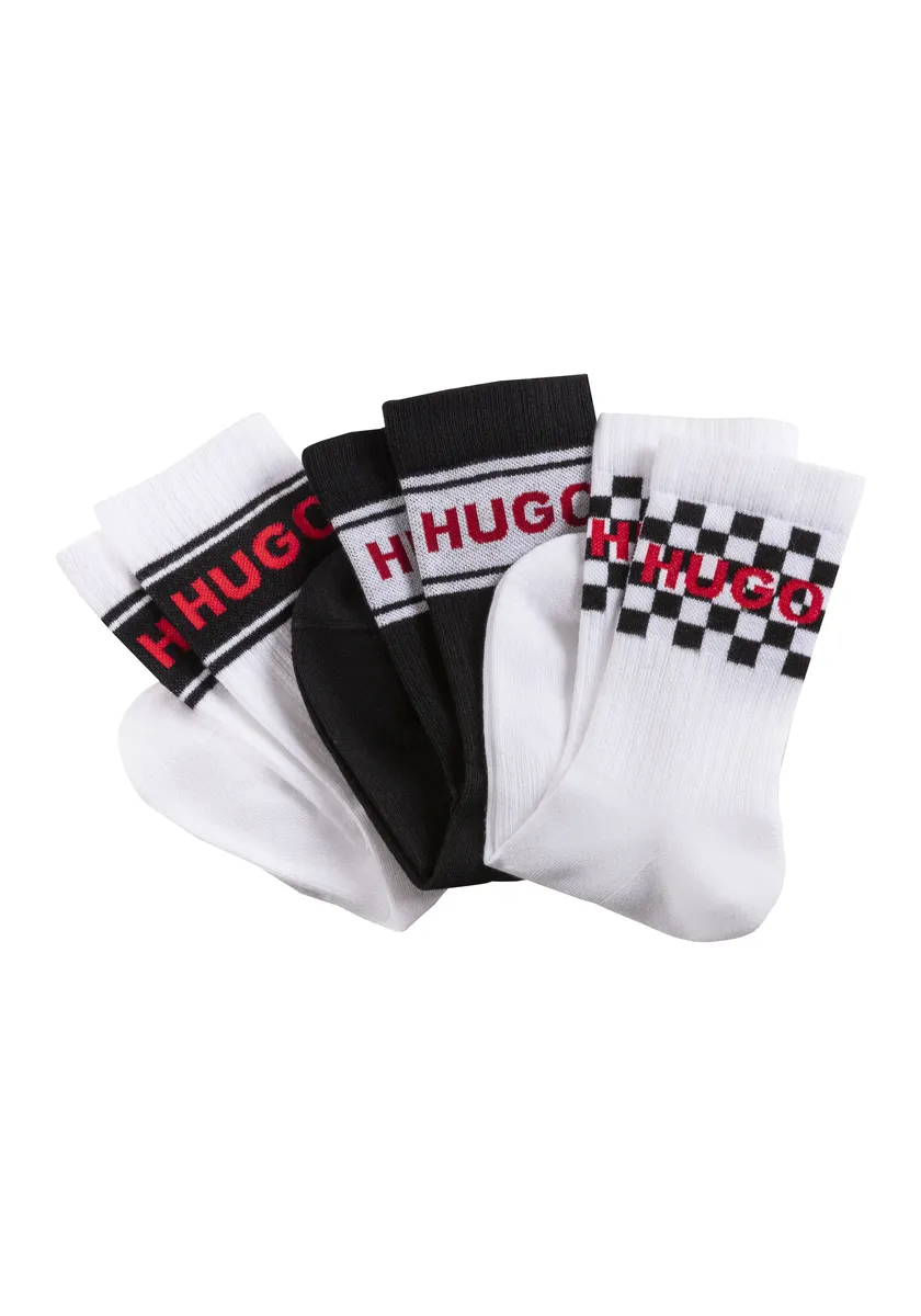 

Деловые носки HUGO Underwear "3P QS RIB RACE CC 10258033 01" (упаковка, 3 пары, 3 шт.), в разных дизайнах, цвет Open Miscellaneous 960
