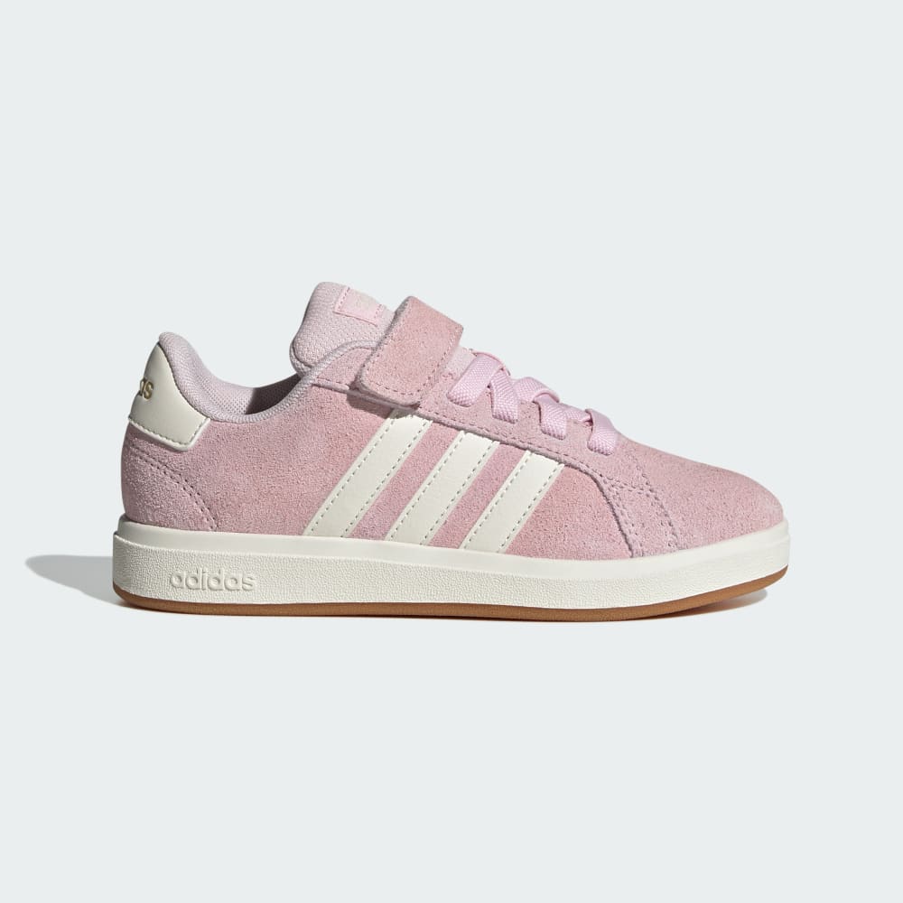 

Кроссовки Adidas Grand Court 00s Shoes Kids, цвет Clear Pink/Off White/Gum