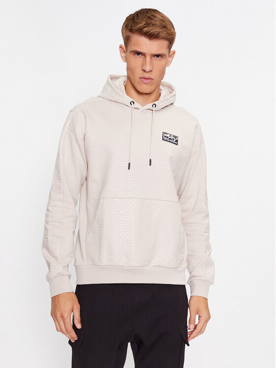 

Толстовка обычного кроя Ea7 Emporio Armani, бежевый