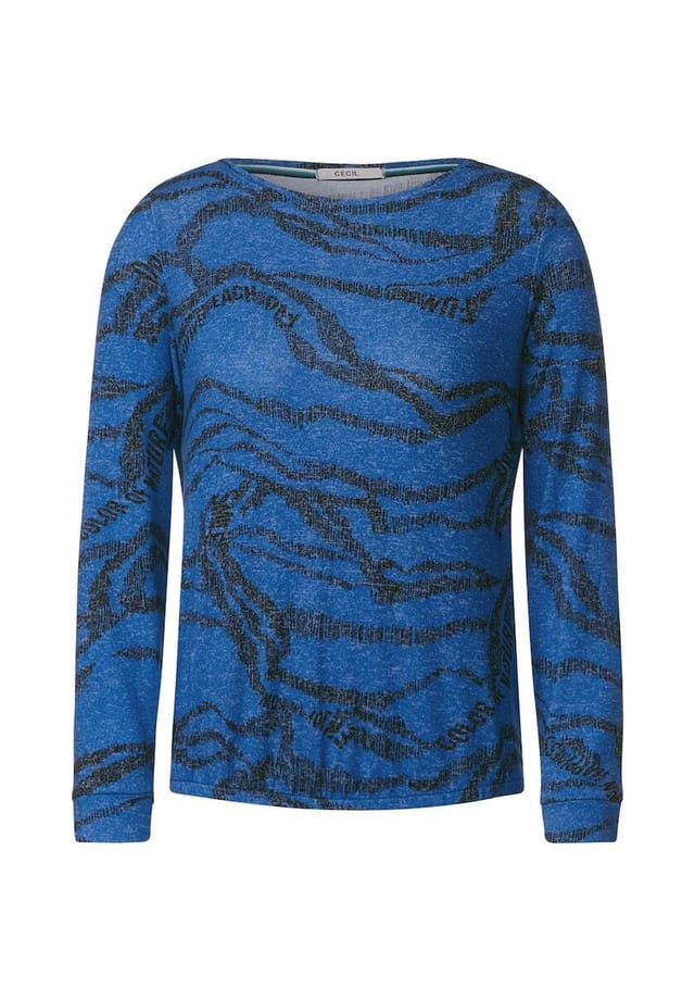 

Рубашка с длинными рукавами Cecil, голубой