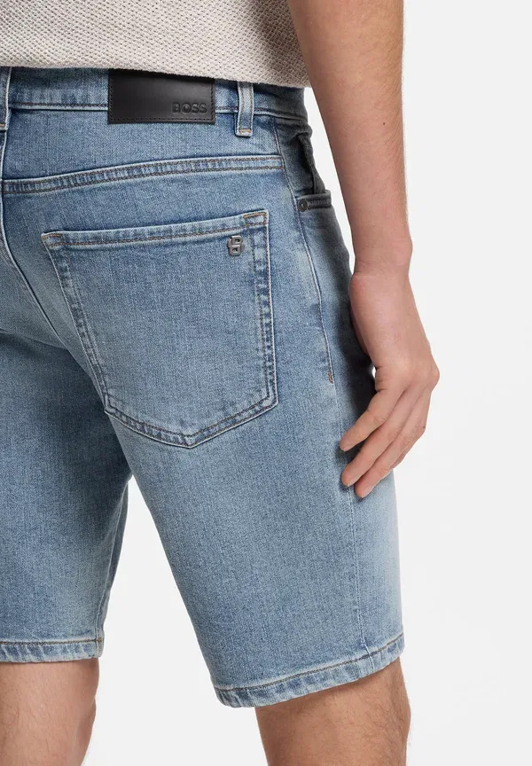 Шорты Re.Maine shorts bo denim shorts Boss, светло-голубой — фото 4