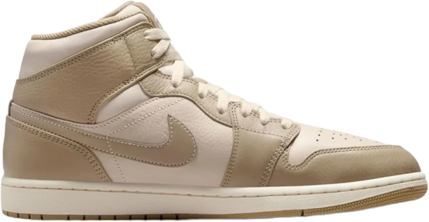 Мужские кроссовки Nike Air Jordan 1, коричневый/хаки/светло-коричневый — фото 2