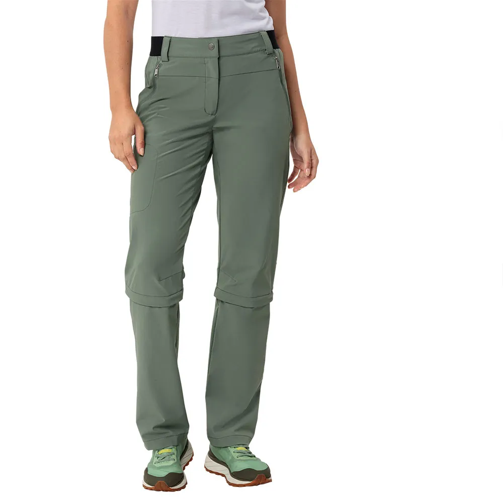 

Брюки VAUDE Farley Stretch T-Zip III 3/4, зеленый