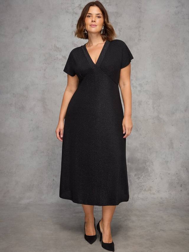 

Платье Curve Sparkle в стиле джерси Live Unlimited, Black