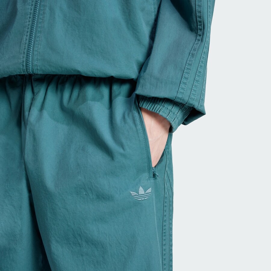 Брюки свободного кроя ADIDAS ORIGINALS Firebird, Emerald — фото 3