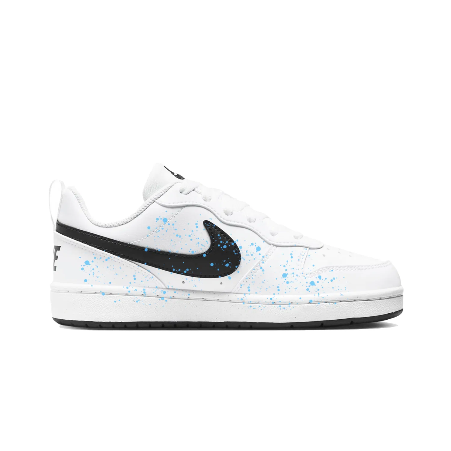 Кроссовки для скейтбординга детские Nike Court Borough Swim синие — фото 3