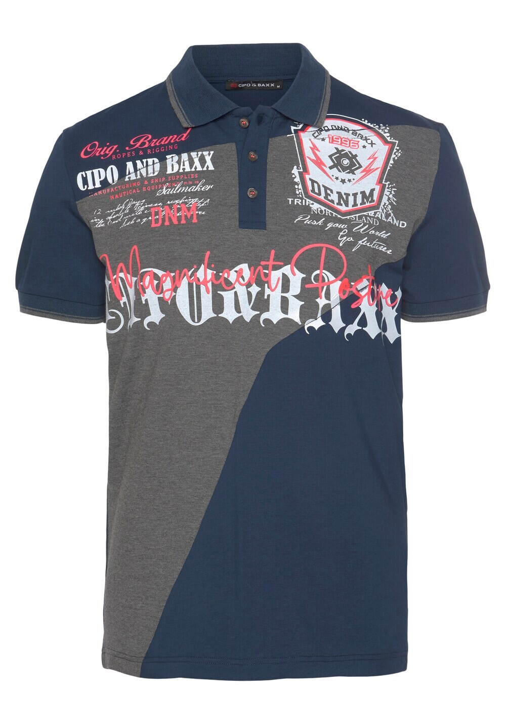 

Футболка Cipo & Baxx, синий