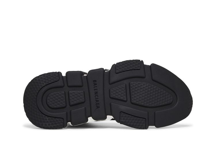 Кроссовки Balenciaga Wmns Speed Sneaker 'Midsole Graffiti - Black White', черный — фото 4