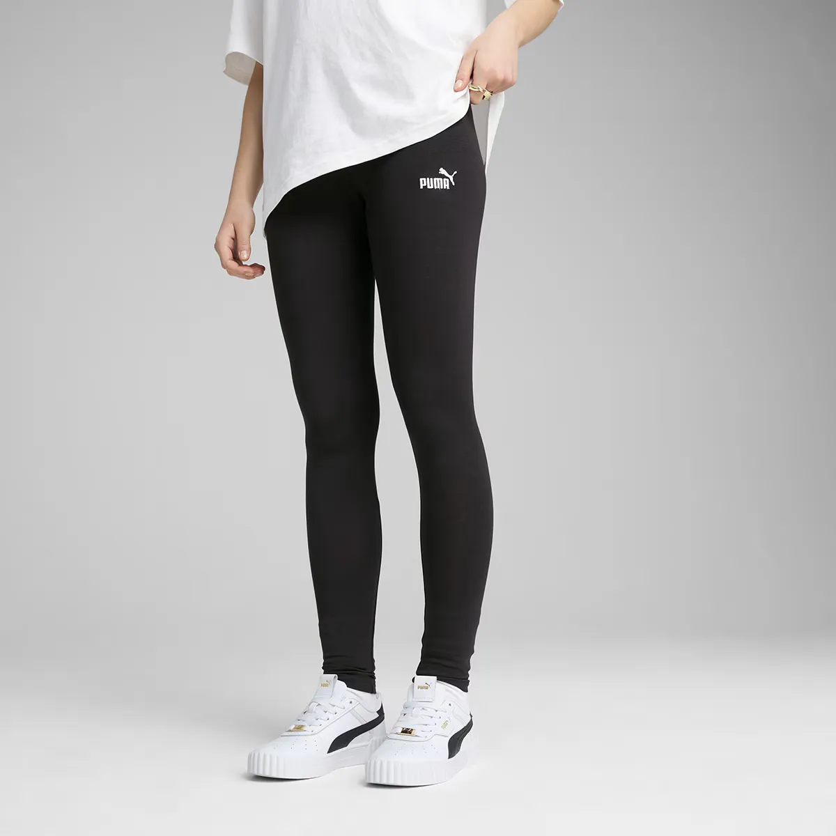 

ESS Женские леггинсы Маленькие No 1 с логотипом Леггинсы Puma, чёрный