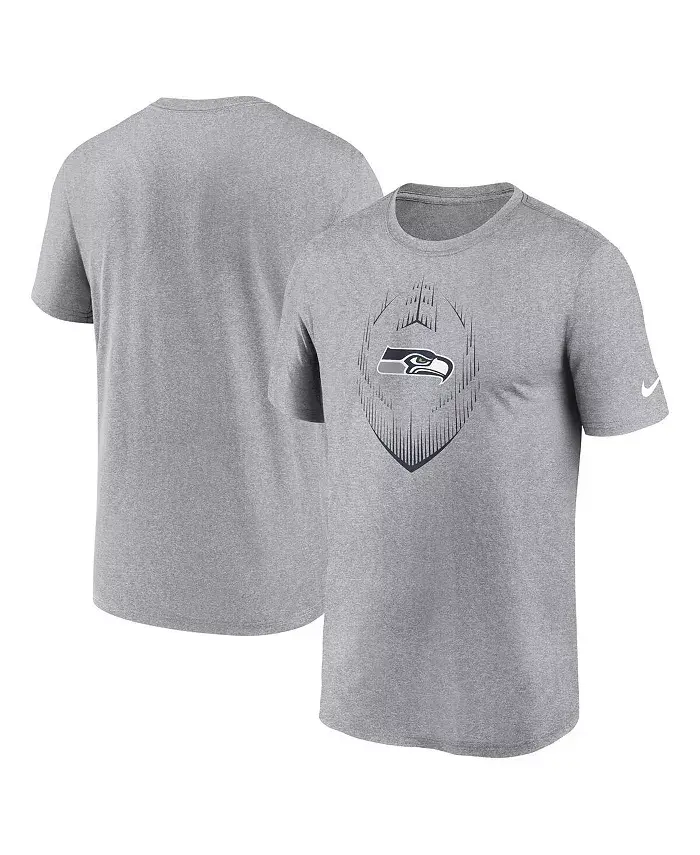 

Мужская футболка Heather Gray Seattle Seahawks Primetime Legend Icon Performance Nike