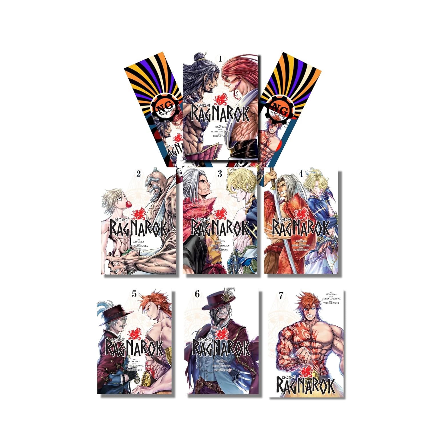 

Record of Ragnarok Manga Set Vol. 1-7