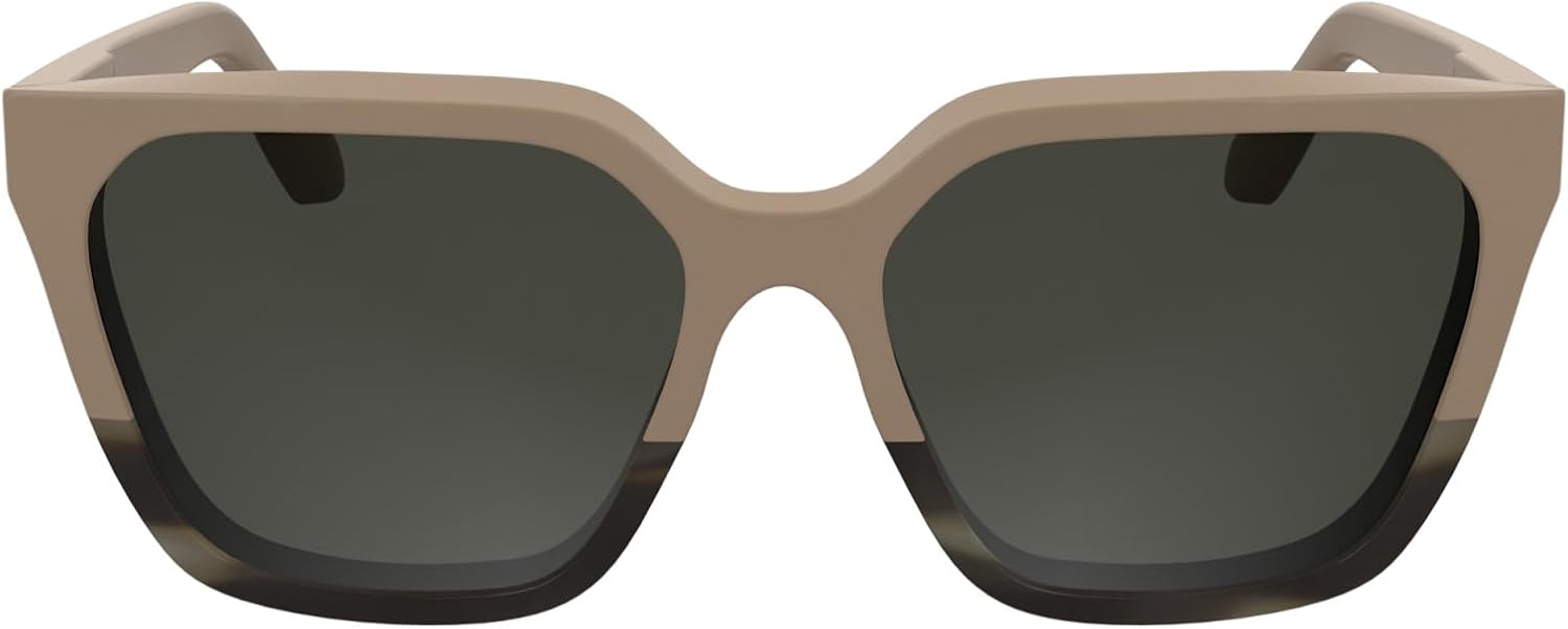 

Женские солнцезащитные очки Calvin Klein Ck25500s Square, Rose/Horn Rose