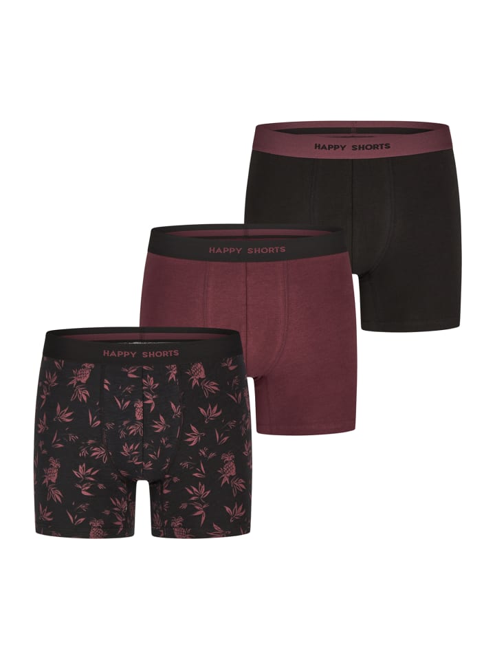 

Трусы боксеры Happy Shorts Retro Boxer Jersey, цвет Hawaii - Catawba Grape
