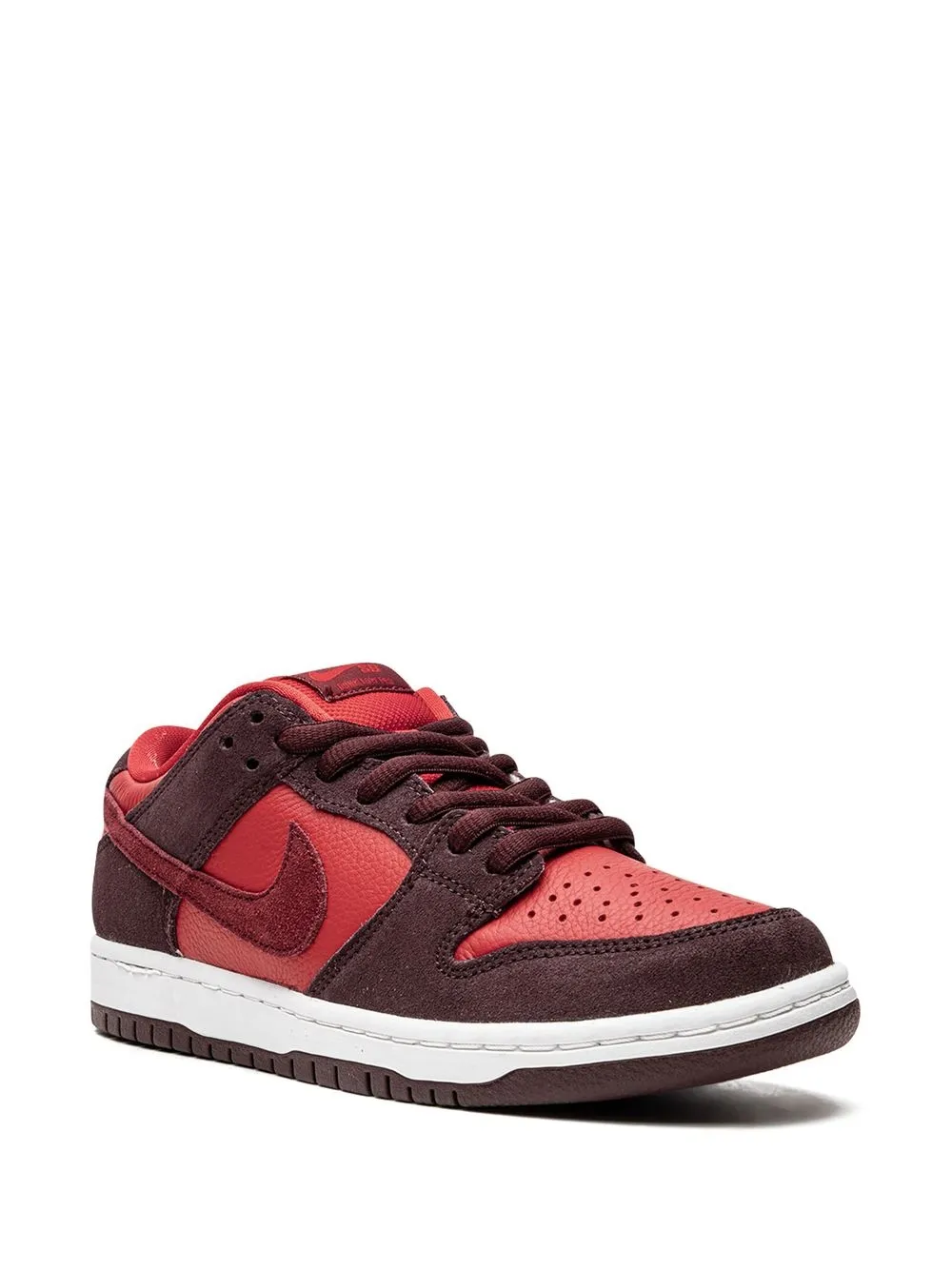 Кроссовки SB Dunk Low Nike, красный — фото 2