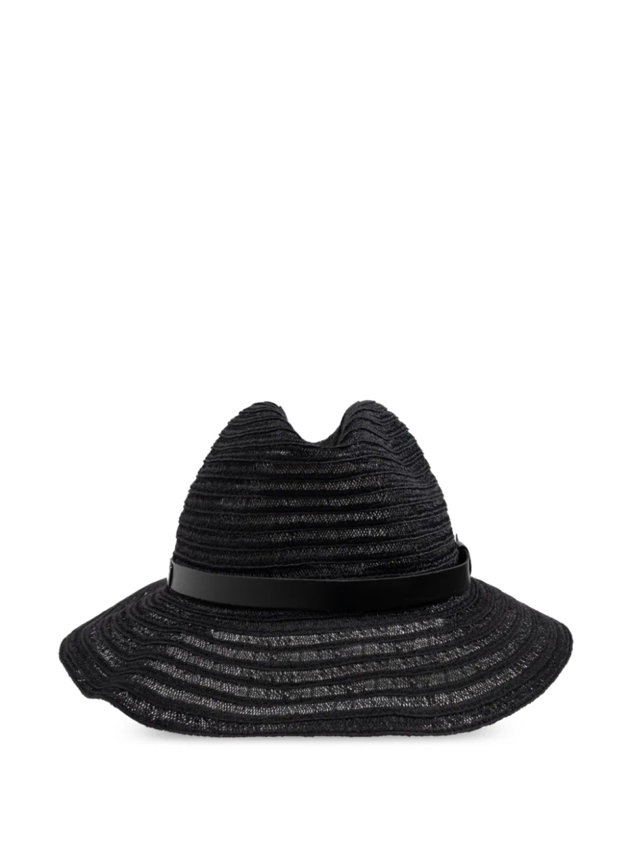 

Соломенная шляпа Emporio Armani, черный