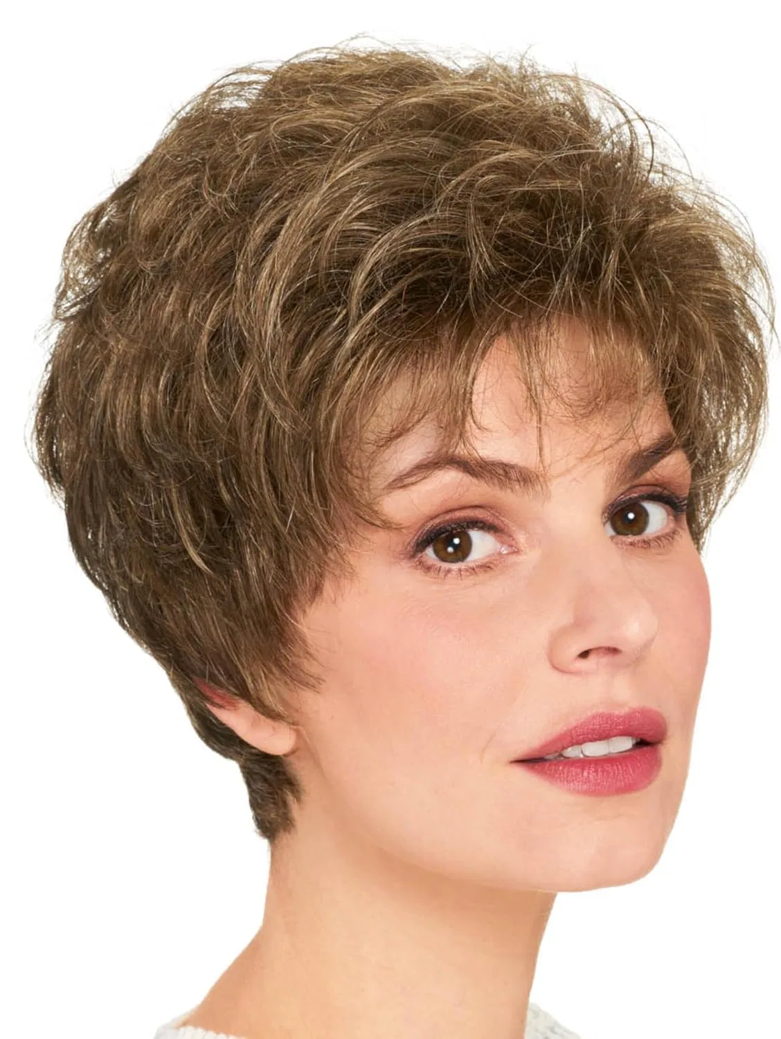 Парик «Sofie» из высококачественных синтетических волос от Lofty Lofty, Dark/Honey Blonde Mixed