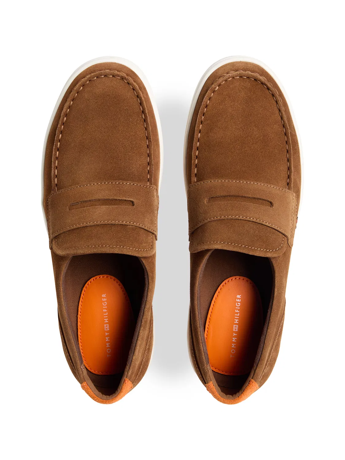 Низкие туфли Tommy Hilfiger, Cognac — фото 3