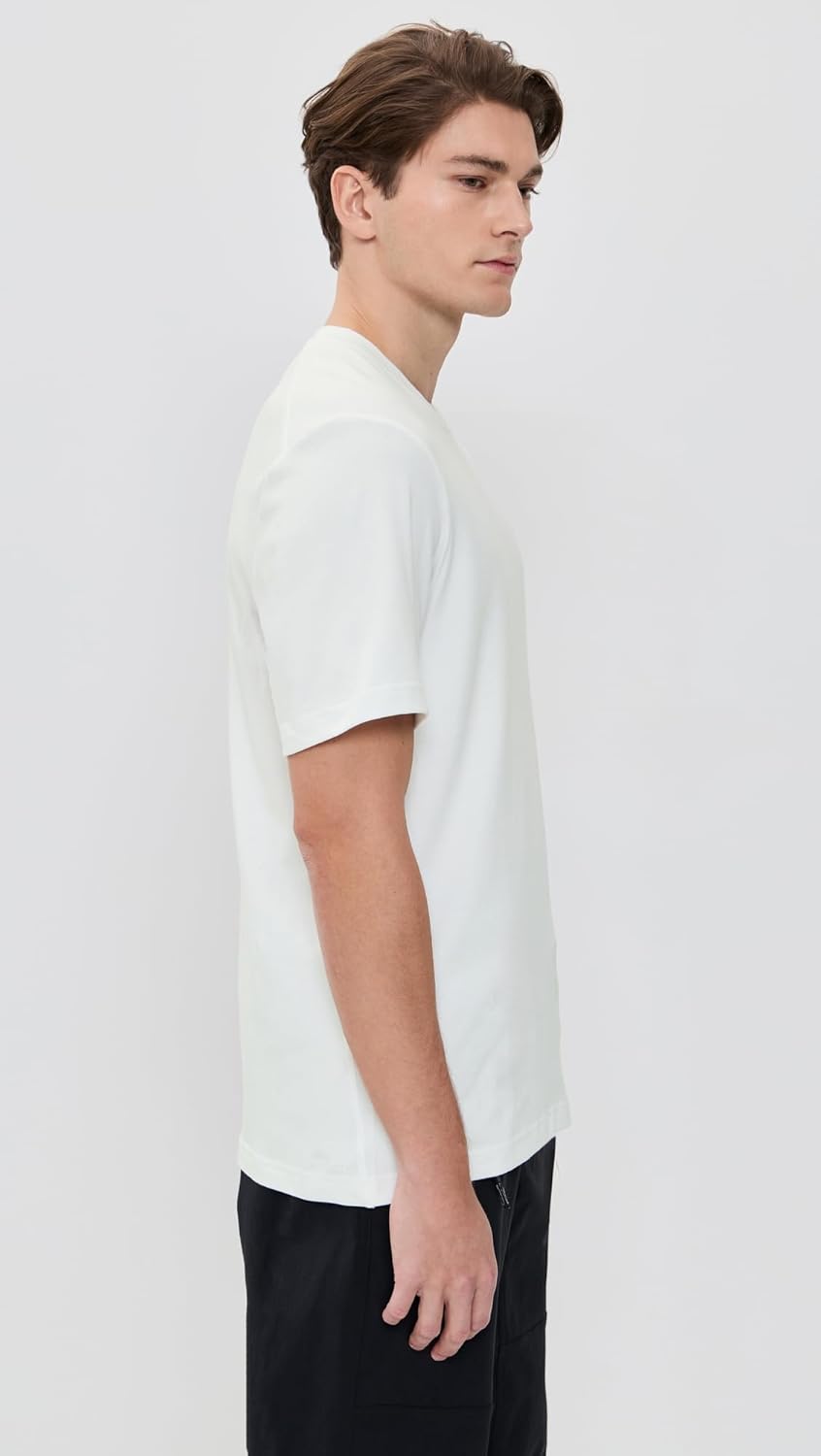 Мужская универсальная футболка Nike Primary Dri-fit с коротким рукавом, White/White — фото 4