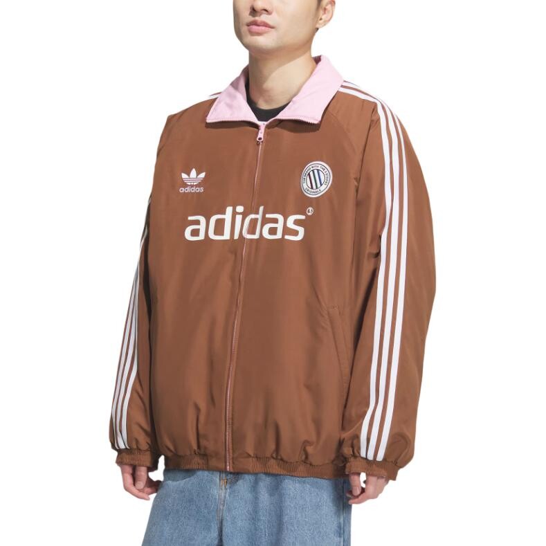 Стеганая куртка REV для мужчин, темно-коричневый Adidas Originals — фото 3